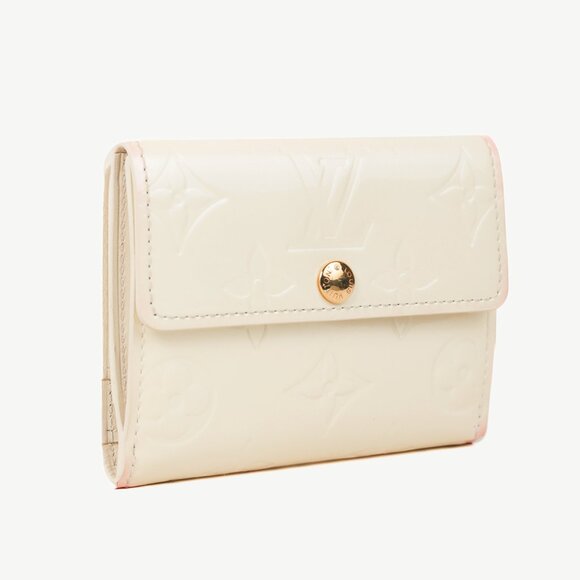 Louis Vuitton Ludlow Perle Monogram Vernis Compact Wallet - Picture 2 of 9